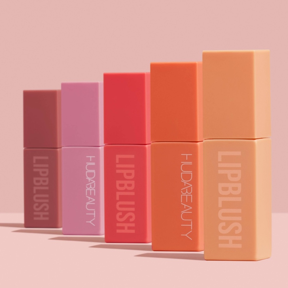 ⚫️ Huda Beauty Lip Blush Creamy Lip & Cheek Stain Rosy Kiss Full-Size - Picture 4 of 7